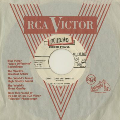 Don't Call Me Sweetie / It's Yours