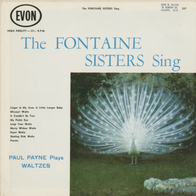 The Fontaine Sisters Sing