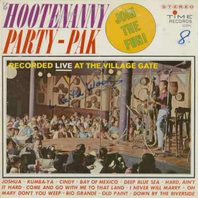 Hootenanny Party Pak Recorded Live At The Village Gate