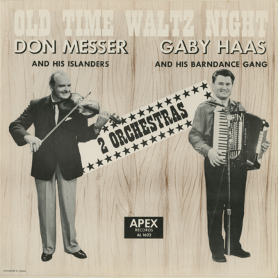 Old Time Waltz Night With Gaby Haas And His Barndance Gang