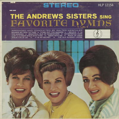 The Andrews Sisters Sing Favorite Hymns (1965)