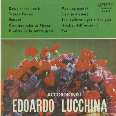Accordionist Edoardo Lucchina