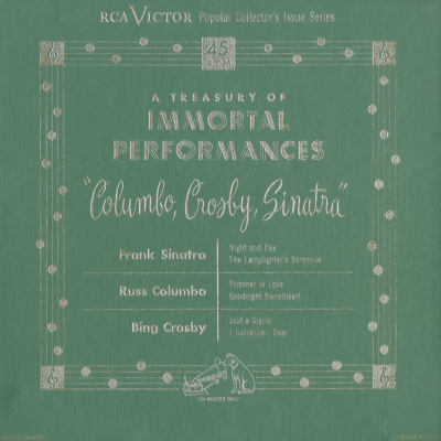 A Treasury Of Immortal Performances Columbo Crosby Sinatra