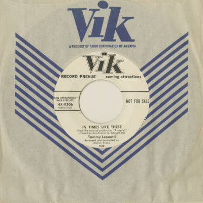 In Times Like These / Beachcomber