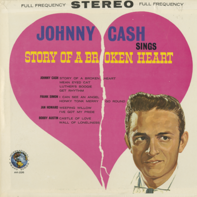 Johnny Cash Sings Story Of A Broken Heart