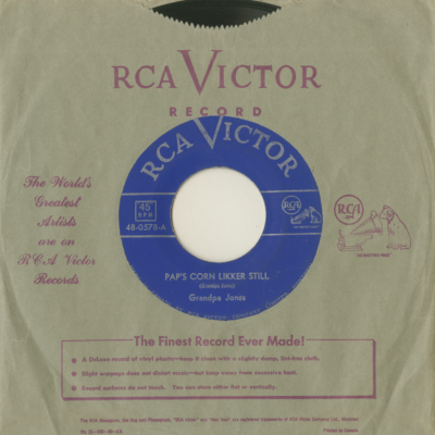 Pap's Corn Likker Still / Bread And Gravy (1953)