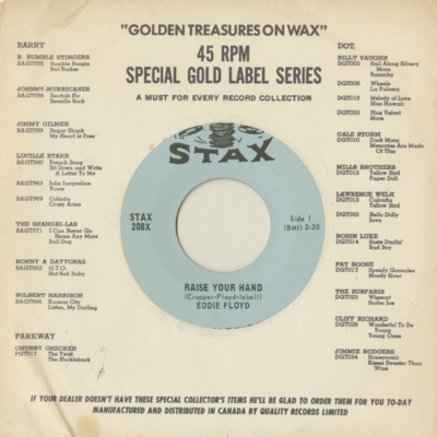 Raise Your Hand / I've Just Been Feelin Bad (1967)