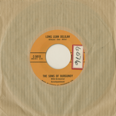 Long Lean Delilah / Rolling Home (1959)