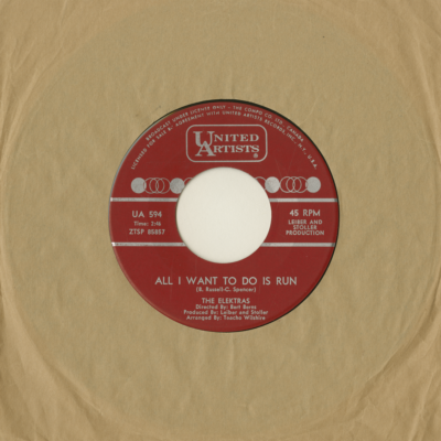 All I Want To Do Is Run / It Ain't As Easy As That (1963)