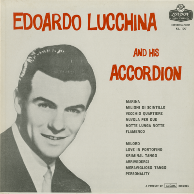 Edoardo Lucchina And His Accordion