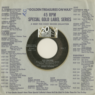 Rio Conchos / Fate Is The Hunter