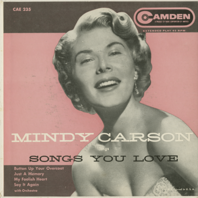 Mindy Carson Sings Songs You Love (1954)