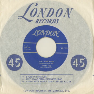 Out Goes Love / You Made Me Do It (1964)