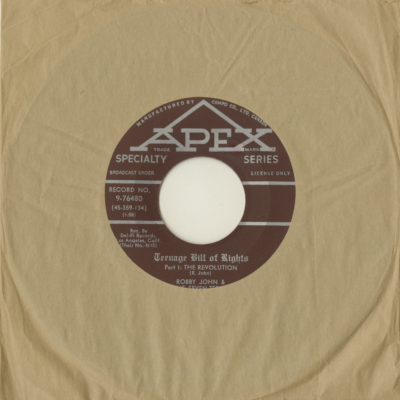 Teenage Bill Of Rights / Part 2 (1959)