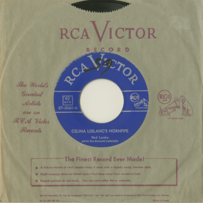 Celina Leblanc's Hornpipe / Bride Of The Wind Jig (1952)