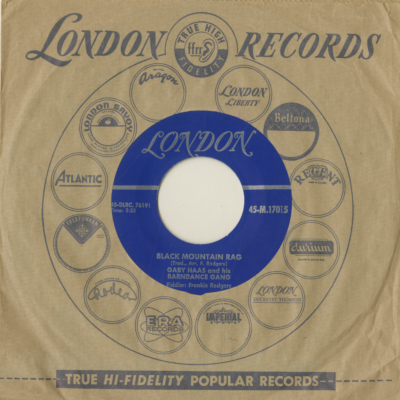 Black Mountain Rag / Crazy Strings (1957)