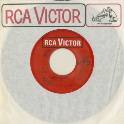 All Those Memories / Rainy Side Of The Street