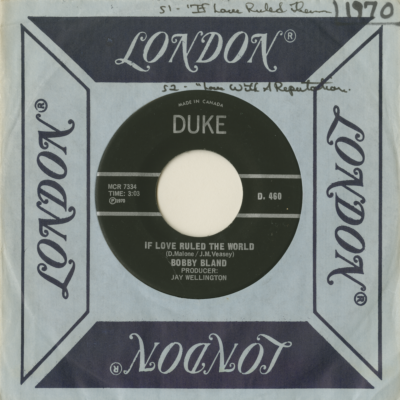 If Love Ruled The World / Lover With A Reputation