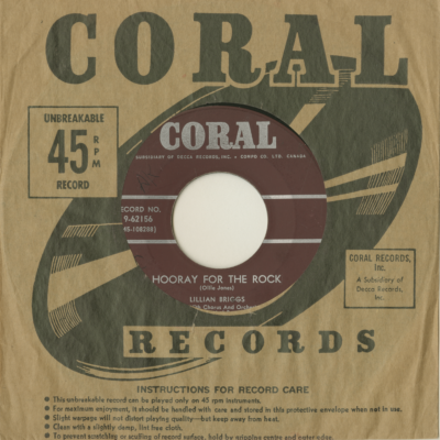 Hooray For The Rock / Diddy Boppers (1959)