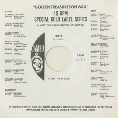 Shake / That Was Yesterday (1967)