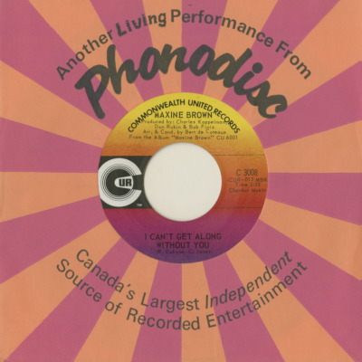 I Can't Get Along Without You / Reason To Believe