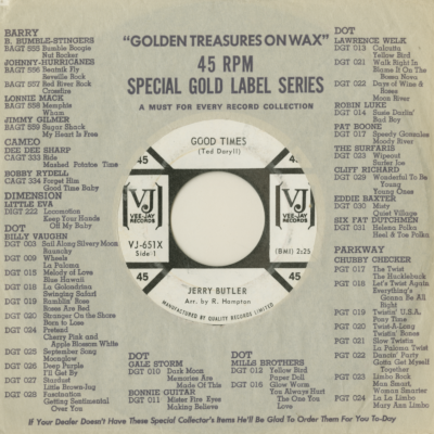 Good Times / I've Grown Acustomed to Her Face