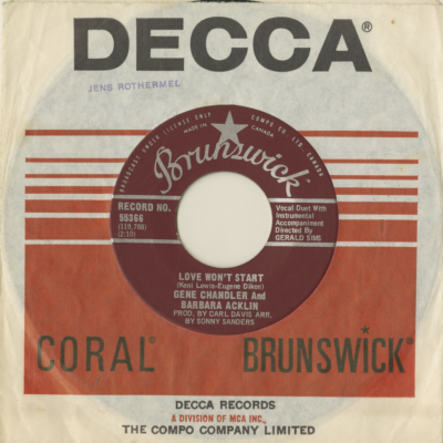 Love Won't Start / Show Me The Way To Go