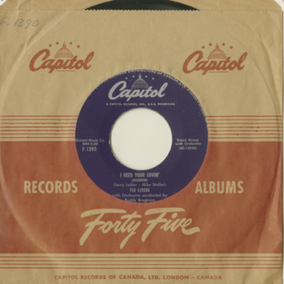 I Need Your Lovin / Arrivedici (1954)