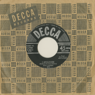 I Apologize / Bring Back The Thrill