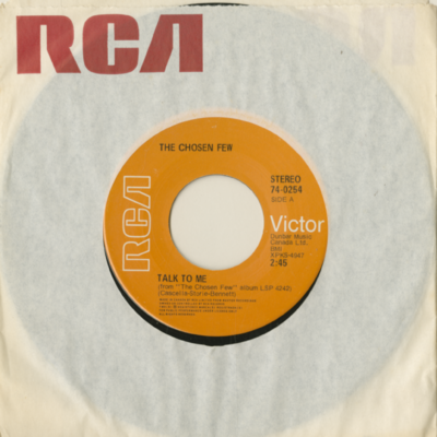 Talk To Me / I'll Never Change