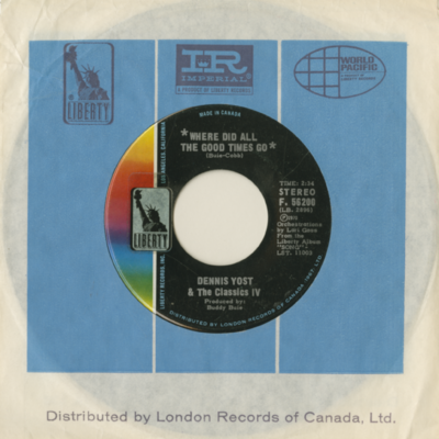 Where Did All The Good Times Go / Ain't It The Truth (1970)