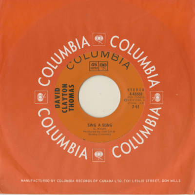 Sing A Song / We're All Meat From The Same Bone