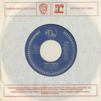 Lydia Purple / She Will O The Wind (1968)