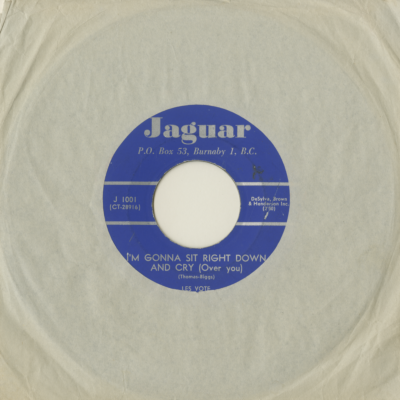 I'm Gonna Sit Right Down And Cry Over You / Teenagers Dream