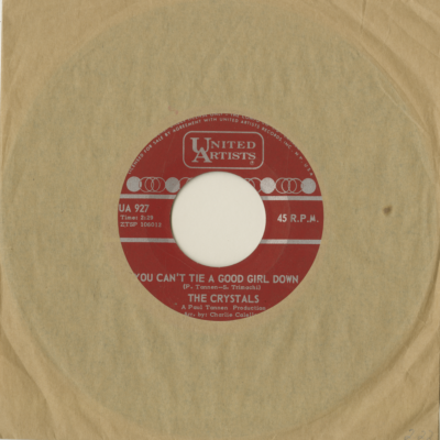 You Can't Tie A Good Girl Down / My Place (1965)