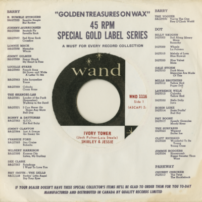 Ivory Tower / You Can't Fight Love (1966)