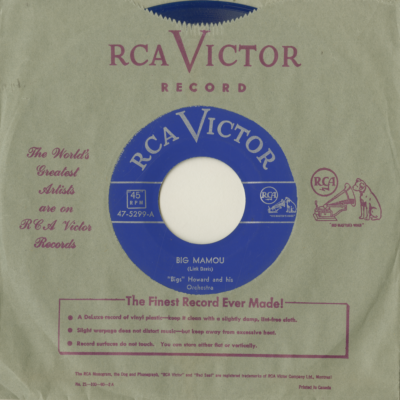 Big Mamou / Scrap Of Paper (1953)