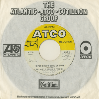 Never Ending Song Of Love / Don't Deceive Me