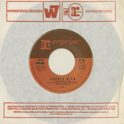 Lovely Rita / Wait Till It Happens To You