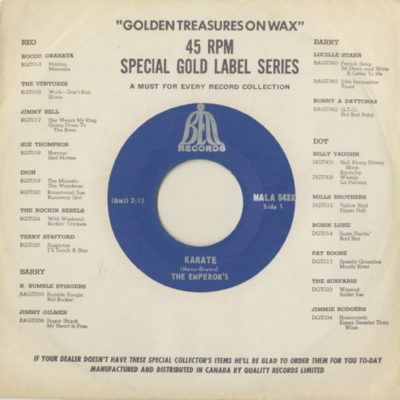 Karate / I've Got To Have Her