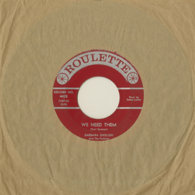 We Need Them / La-Ta-Tee-Ta-Ta (1962)