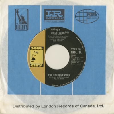 The Girl's Song / It'll Never Be The Same Again