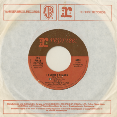 I Found A Reason / Ticket To Nowhere (1967)