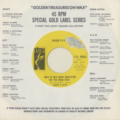 Why Is The Wine Sweeter On The Other Side / People Get It Together (1969)