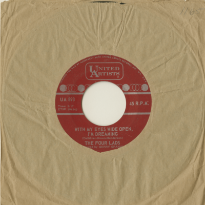 With My Eyes Wide Open I'm Dreaming / I'm Not A Run Around (1965)