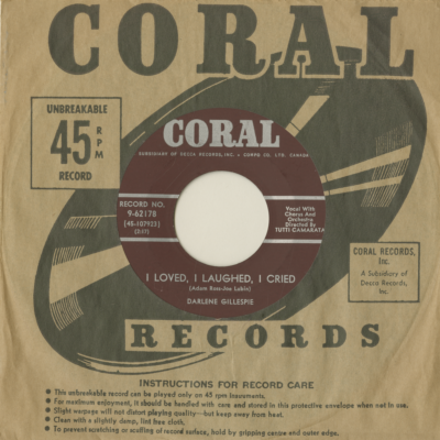 I Loved I Laughed I Cried / Ring The Bell Beat The Drum (1960)