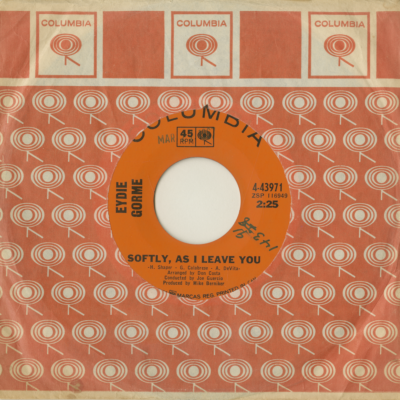 Softly As I Leave You / What's Good About Goodbye