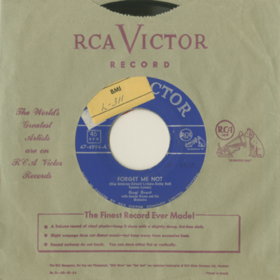 Forget Me Not / Where's There's Smoke There's Fire (1952)