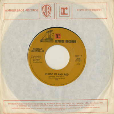 Rhode Island Red / I.J. Foxx (1970)