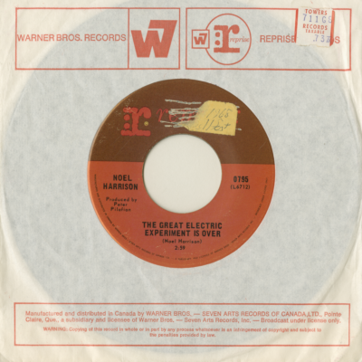 The Greatest Electric Experiment Is Over / I'll Be Your Baby Tonight